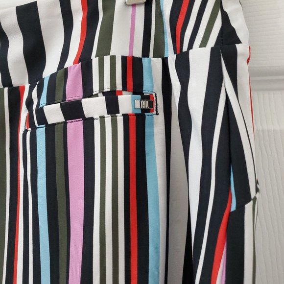 Tail Meadow Collection Honor Variegated Striped Flounce Skort - Picture 7 of 16